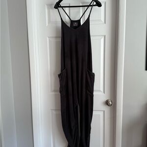 FP Movement by Free People Charcoal Jumpsuit